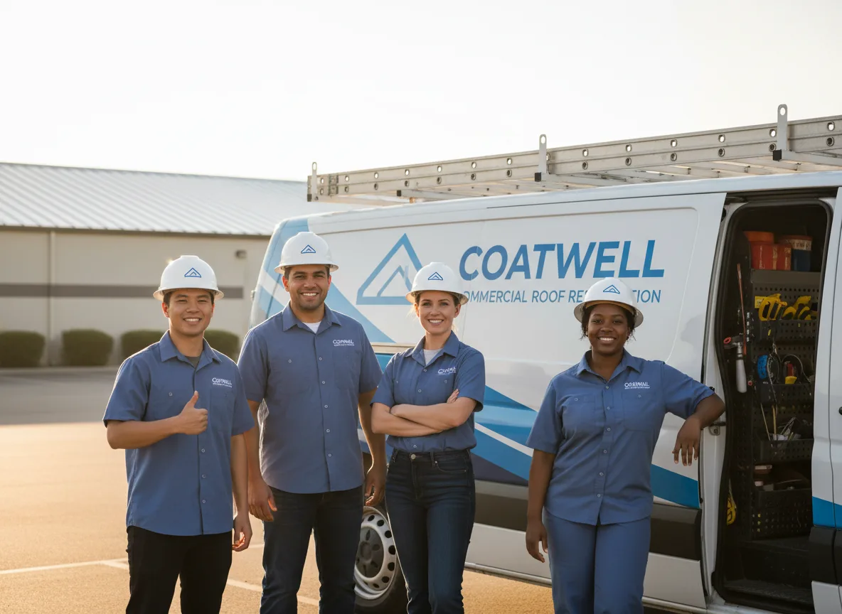 Commercial roof coating company in Vardaman, MS